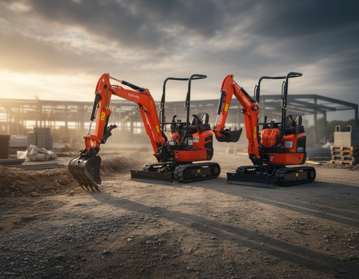 Kubota 1.0 Micro Digger – 780mm Tight Access